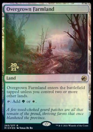 Overgrown Farmland [Innistrad: Midnight Hunt Prerelease Promos] - Trinity Hobby