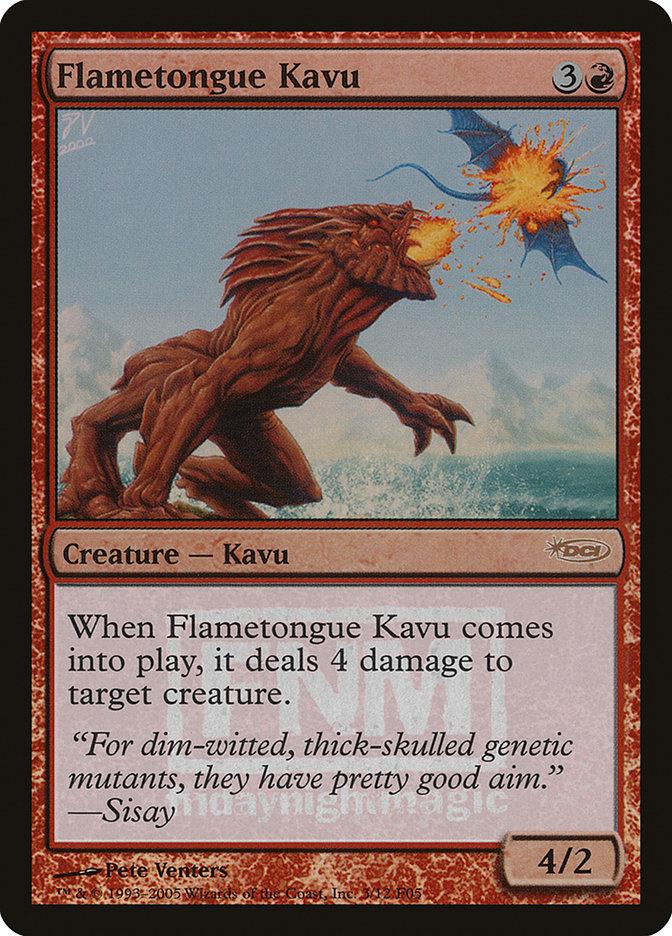 Flametongue Kavu [Friday Night Magic 2005] - Trinity Hobby