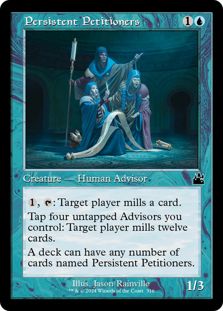 Persistent Petitioners (Retro Frame) [Ravnica Remastered] - Trinity Hobby