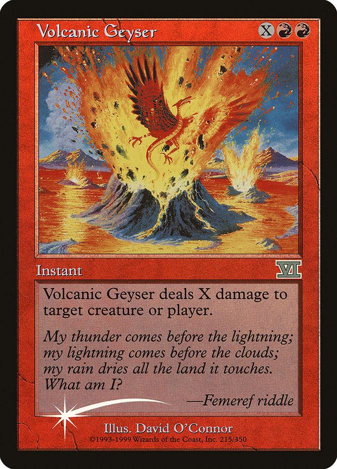 Volcanic Geyser [Friday Night Magic 2000] - Trinity Hobby