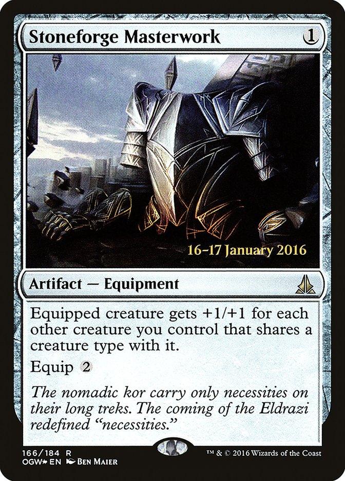 Stoneforge Masterwork [Oath of the Gatewatch Prerelease Promos] - Trinity Hobby