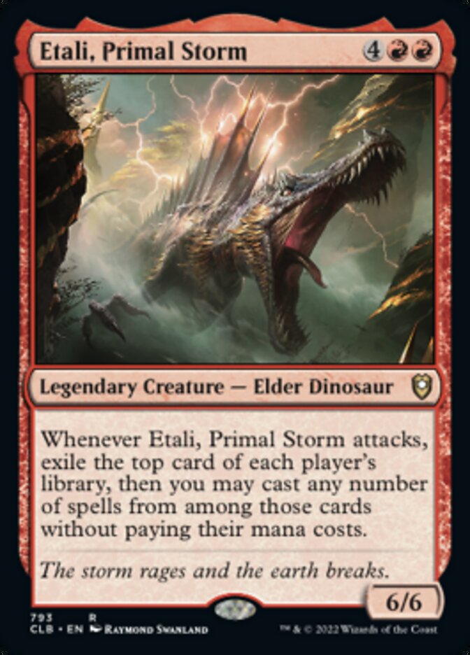 Etali, Primal Storm [Commander Legends: Battle for Baldur's Gate] - Trinity Hobby