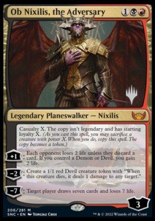Ob Nixilis, the Adversary (Promo Pack) [Streets of New Capenna Promos] - Trinity Hobby