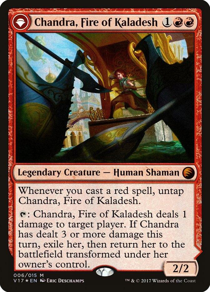 Chandra, Fire of Kaladesh // Chandra, Roaring Flame [From the Vault: Transform] - Trinity Hobby