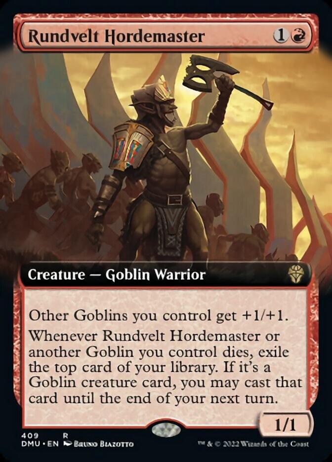 Rundvelt Hordemaster (Extended Art) [Dominaria United] - Trinity Hobby