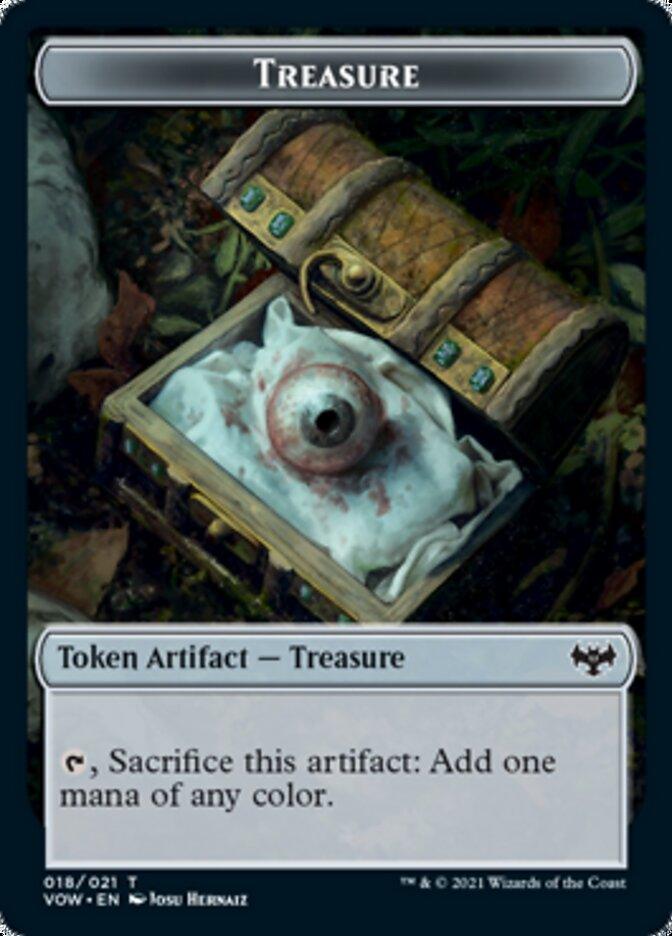 Insect // Treasure Double-Sided Token [Innistrad: Crimson Vow Tokens] - Trinity Hobby