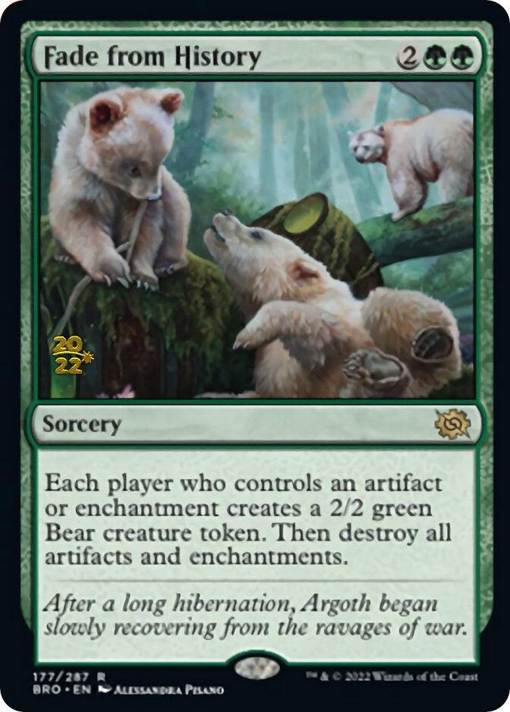 Fade from History [The Brothers' War Prerelease Promos] - Trinity Hobby