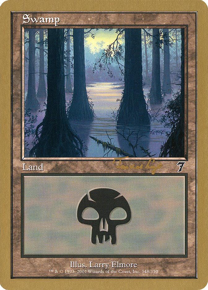 Swamp (tvdl348) (Tom van de Logt) [World Championship Decks 2001] - Trinity Hobby
