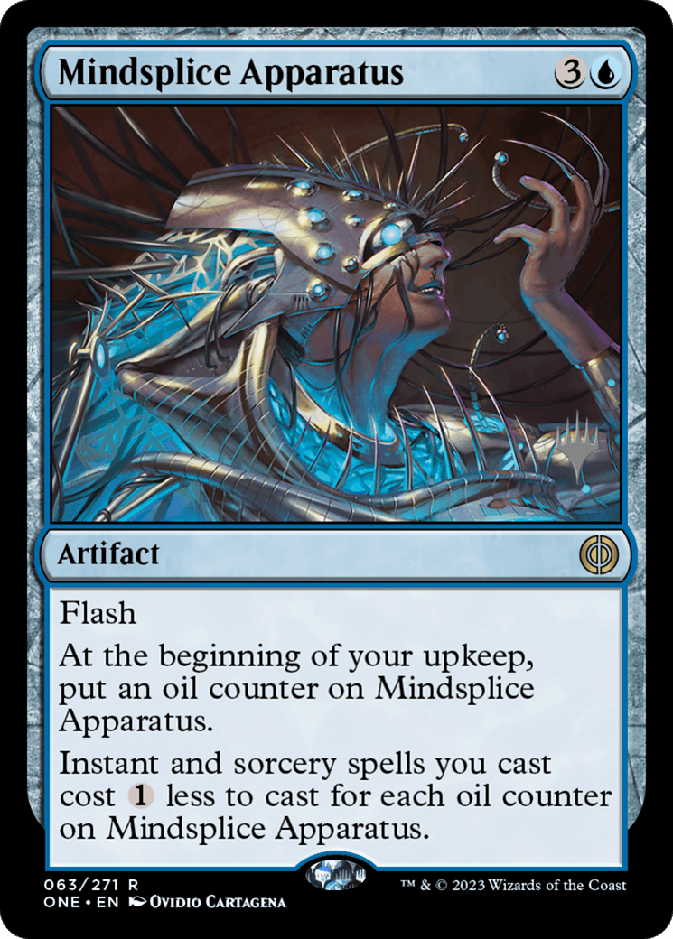 Mindsplice Apparatus (Promo Pack) [Phyrexia: All Will Be One Promos] - Trinity Hobby