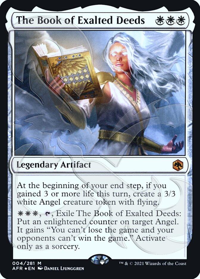 The Book of Exalted Deeds (Ampersand Promo) [Dungeons & Dragons: Adventures in the Forgotten Realms Promos] - Trinity Hobby
