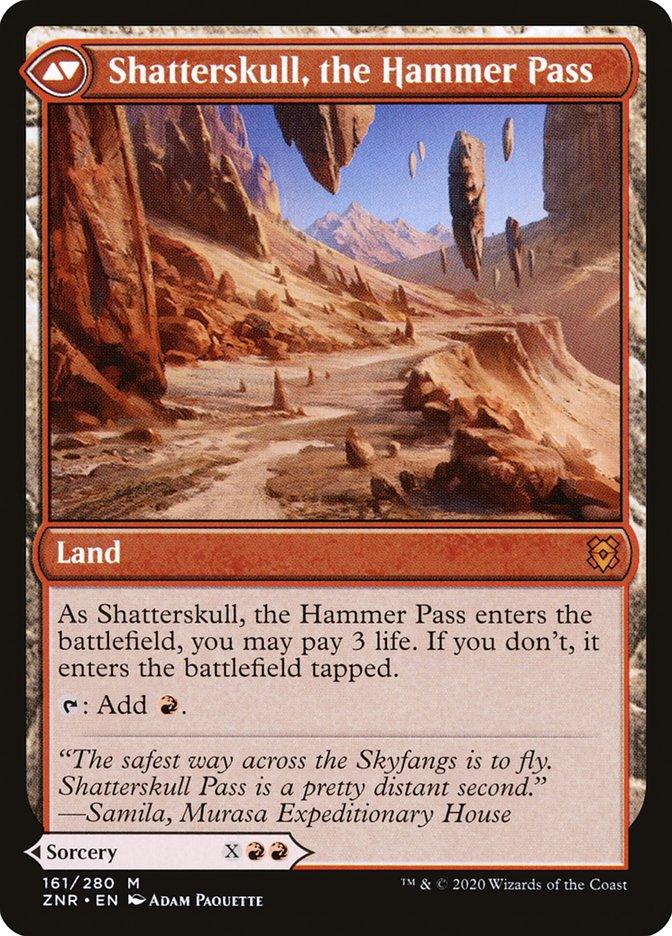 Shatterskull Smashing // Shatterskull, the Hammer Pass [Zendikar Rising] - Trinity Hobby