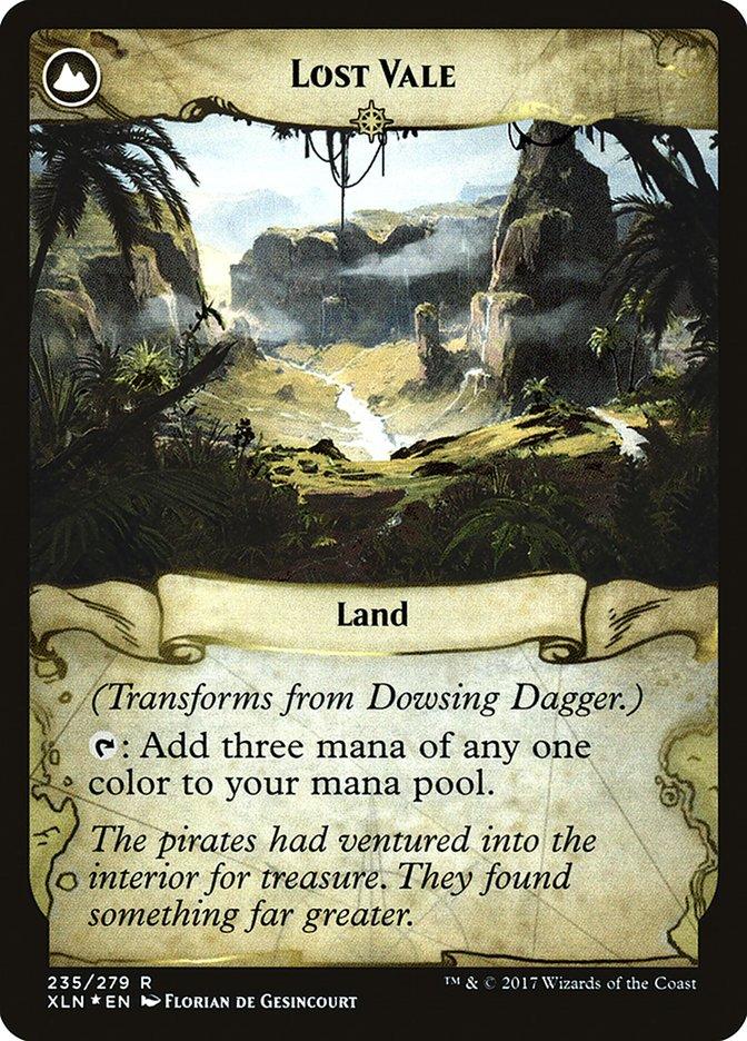Dowsing Dagger // Lost Vale [Ixalan Prerelease Promos] - Trinity Hobby