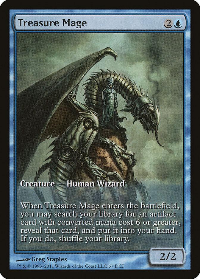 Treasure Mage (Extended Art) [Mirrodin Besieged Promos] - Trinity Hobby