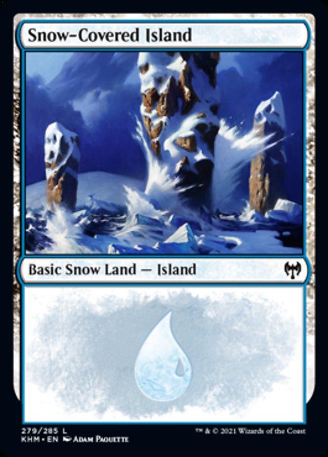 Snow-Covered Island (279) [Kaldheim] - Trinity Hobby