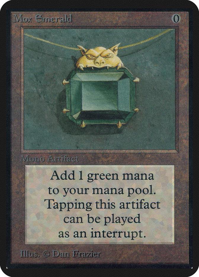 Mox Emerald [Alpha Edition] - Trinity Hobby