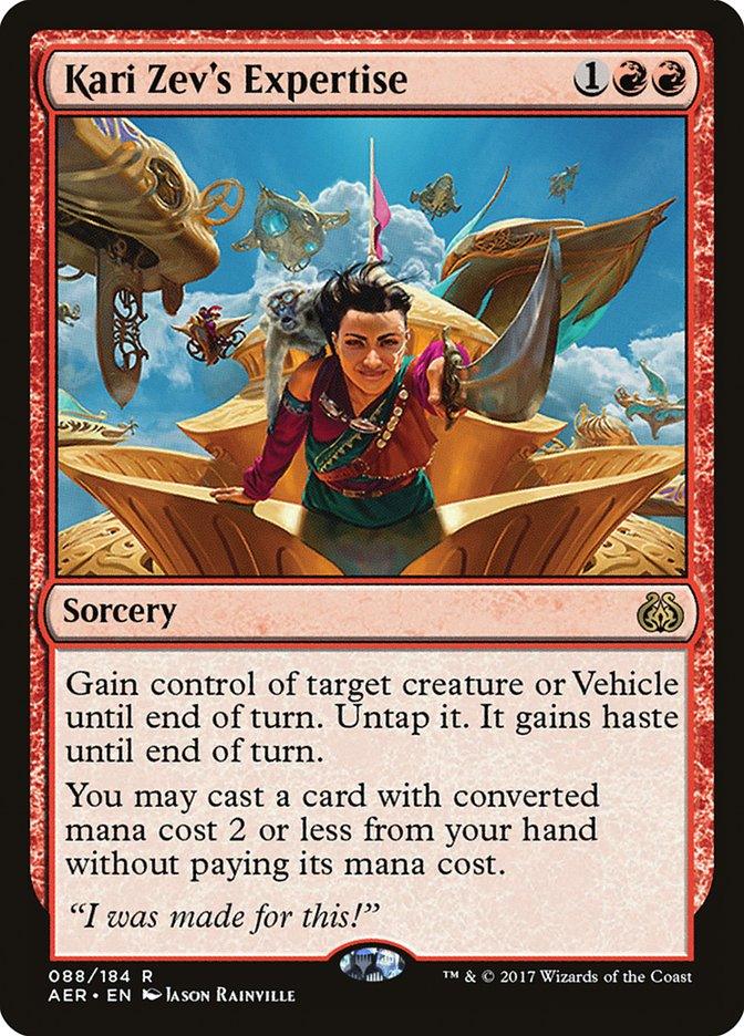 Kari Zev's Expertise [Aether Revolt] - Trinity Hobby