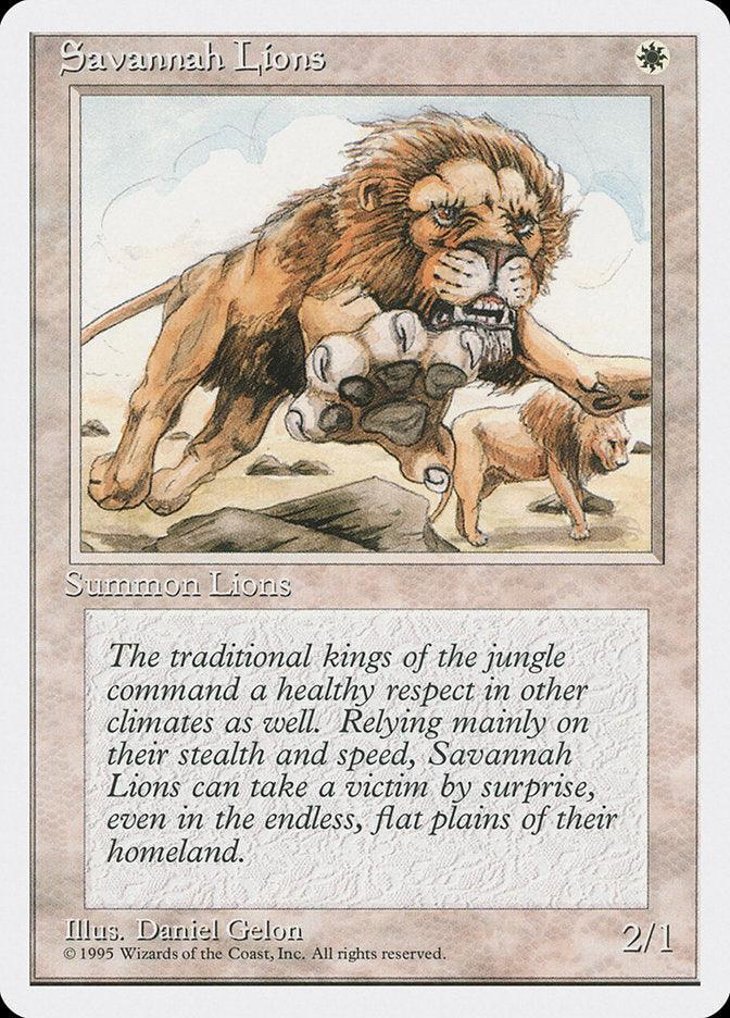 Savannah Lions [Fourth Edition] - Trinity Hobby