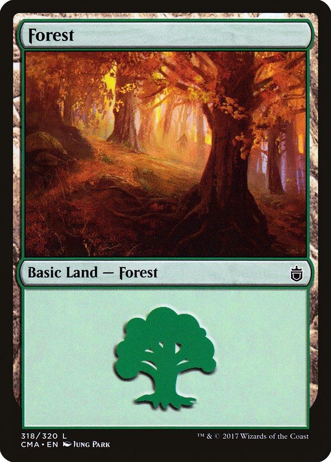 Forest (318) [Commander Anthology] - Trinity Hobby