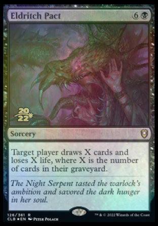 Eldritch Pact [Commander Legends: Battle for Baldur's Gate Prerelease Promos] - Trinity Hobby