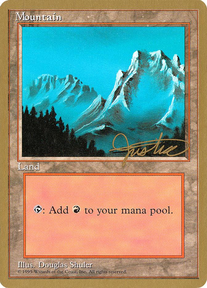 Mountain (mj374) (Mark Justice) [Pro Tour Collector Set] - Trinity Hobby