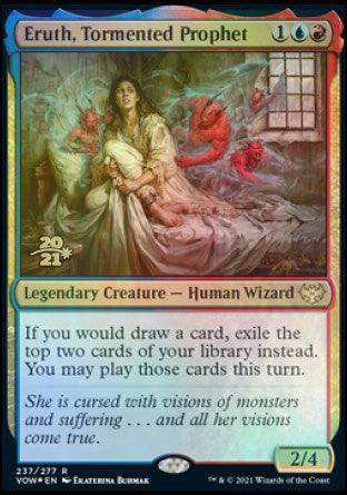 Eruth, Tormented Prophet [Innistrad: Crimson Vow Prerelease Promos] - Trinity Hobby