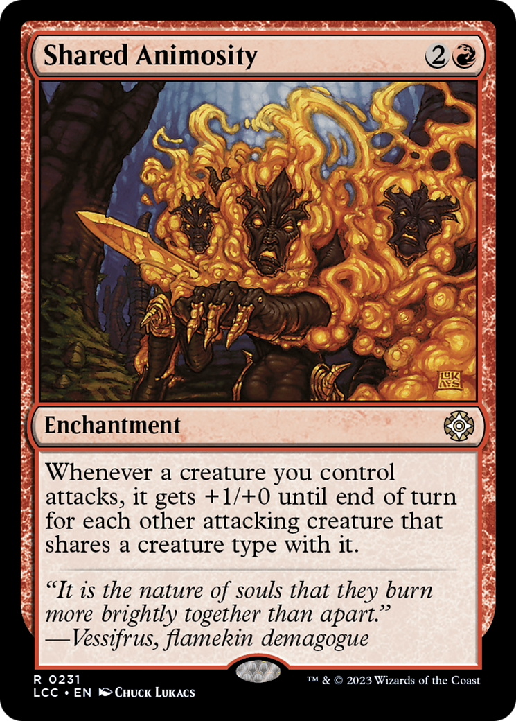 Shared Animosity [The Lost Caverns of Ixalan Commander] - Trinity Hobby