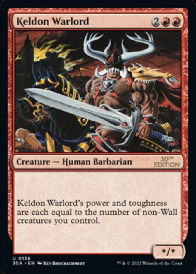 Keldon Warlord [30th Anniversary Edition] - Trinity Hobby