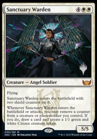 Sanctuary Warden (Promo Pack) [Streets of New Capenna Promos] - Trinity Hobby