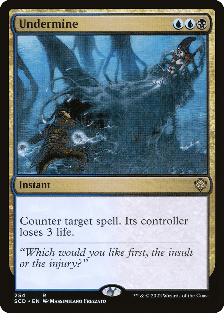Undermine [Starter Commander Decks] - Trinity Hobby