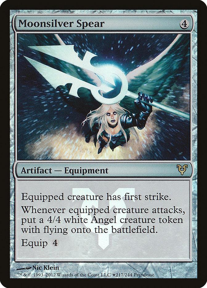 Moonsilver Spear [Avacyn Restored Prerelease Promos] - Trinity Hobby