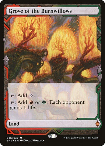 Grove of the Burnwillows (Expeditions) [Zendikar Rising Expeditions] - Trinity Hobby