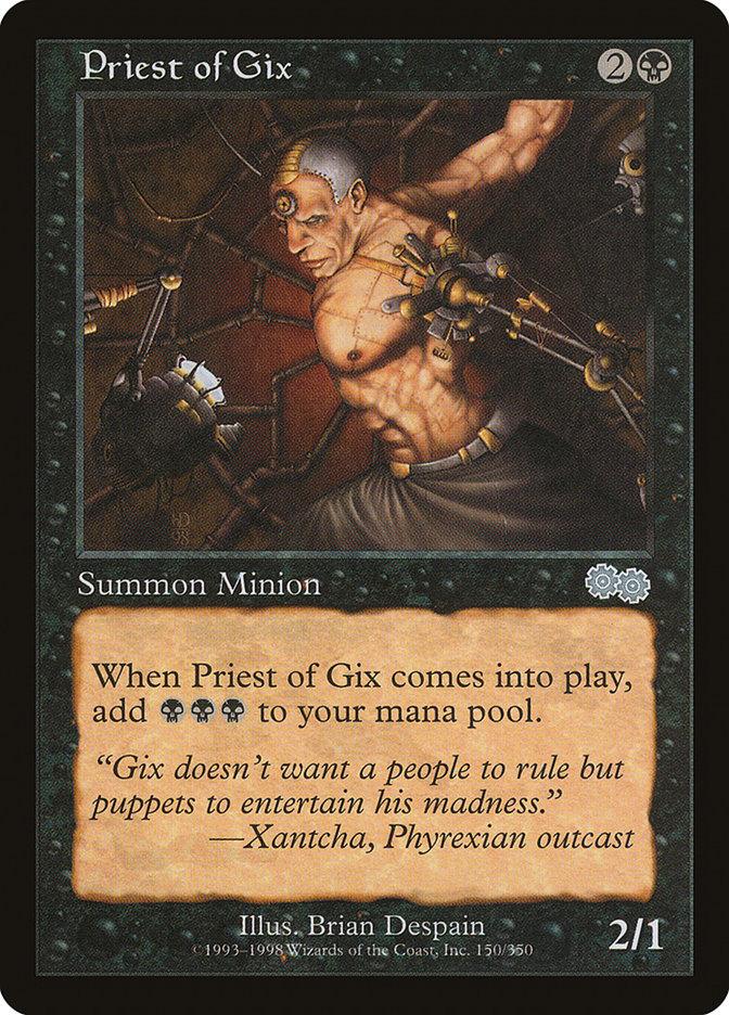 Priest of Gix [Urza's Saga] - Trinity Hobby