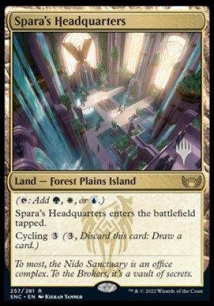 Spara's Headquarters (Promo Pack) [Streets of New Capenna Promos] - Trinity Hobby