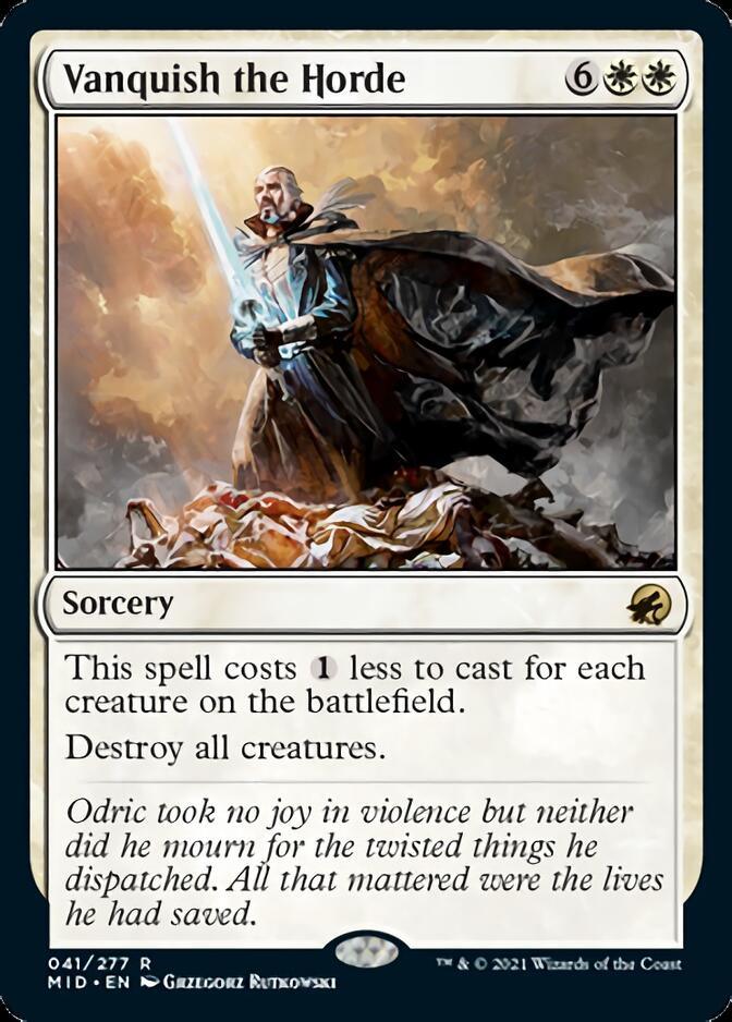 Vanquish the Horde [Innistrad: Midnight Hunt] - Trinity Hobby