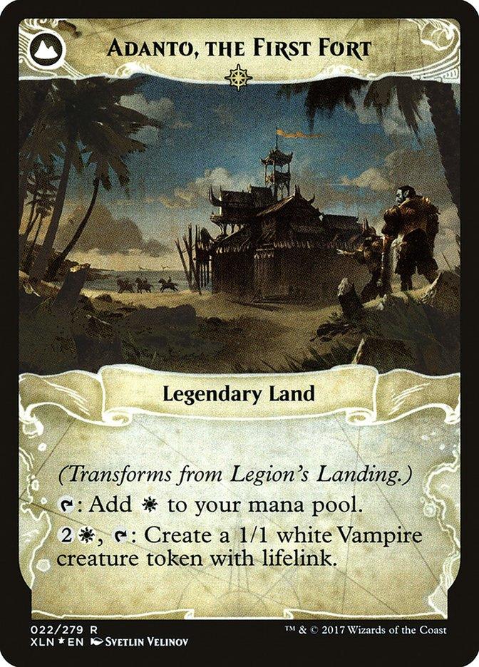 Legion's Landing // Adanto, the First Fort [Ixalan Prerelease Promos] - Trinity Hobby