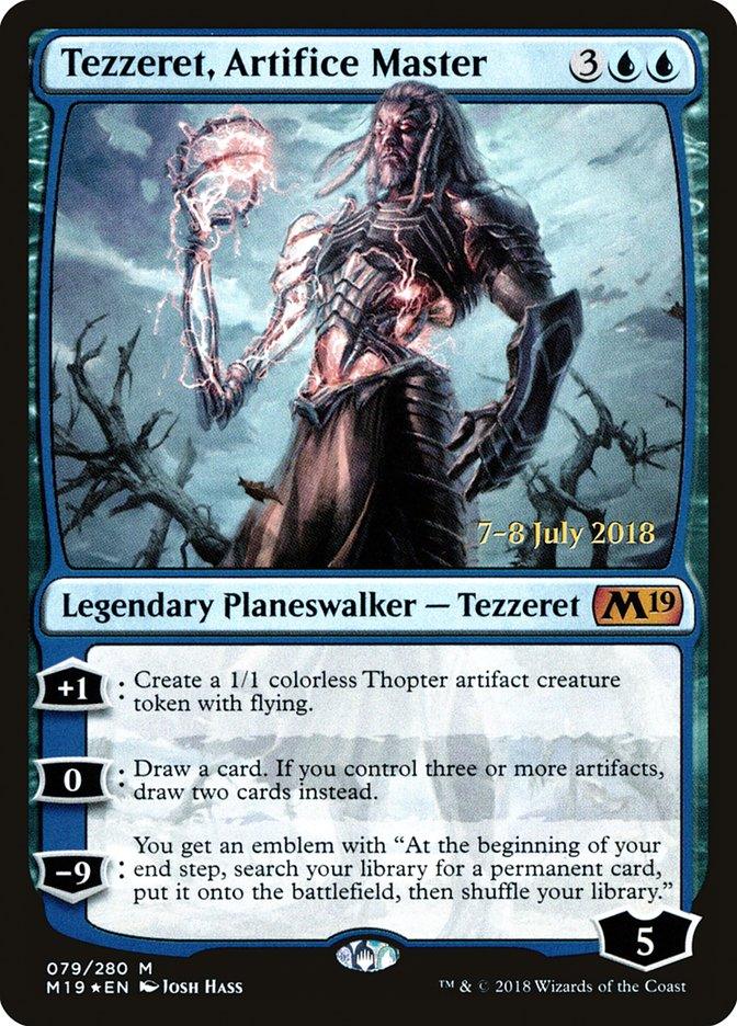 Tezzeret, Artifice Master [Core Set 2019 Prerelease Promos] - Trinity Hobby