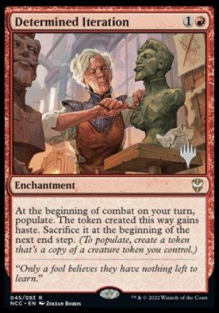 Determined Iteration (Promo Pack) [Streets of New Capenna Commander Promos] - Trinity Hobby
