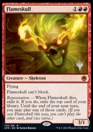 Flameskull (Promo Pack) [Dungeons & Dragons: Adventures in the Forgotten Realms Promos] - Trinity Hobby