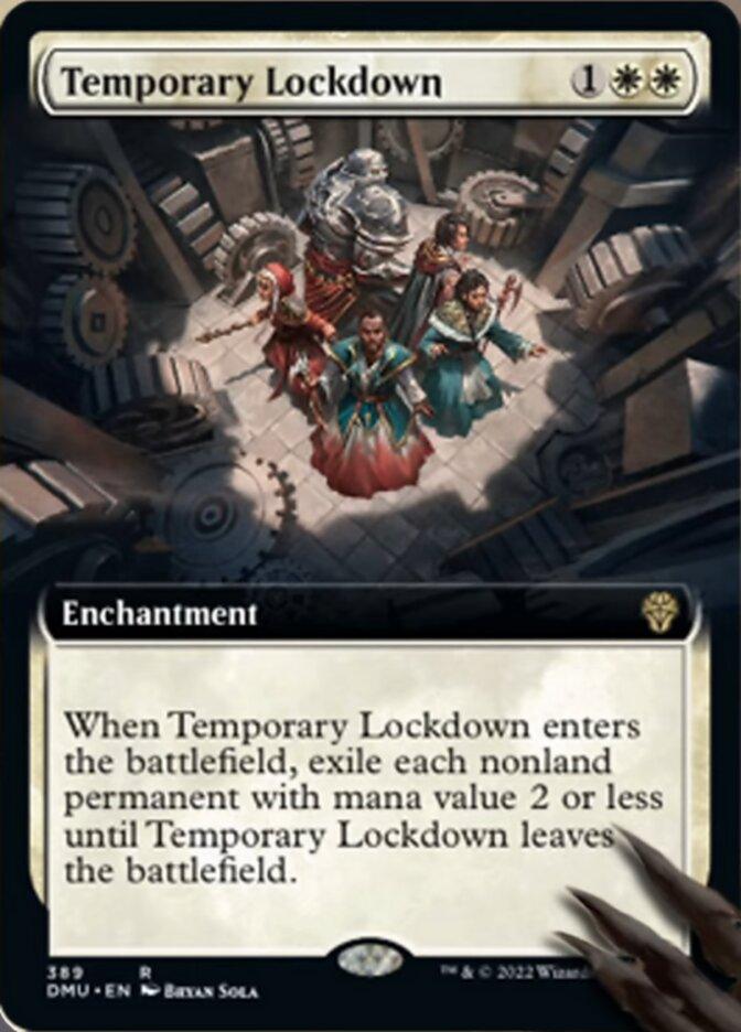 Temporary Lockdown (Extended Art) [Dominaria United] - Trinity Hobby