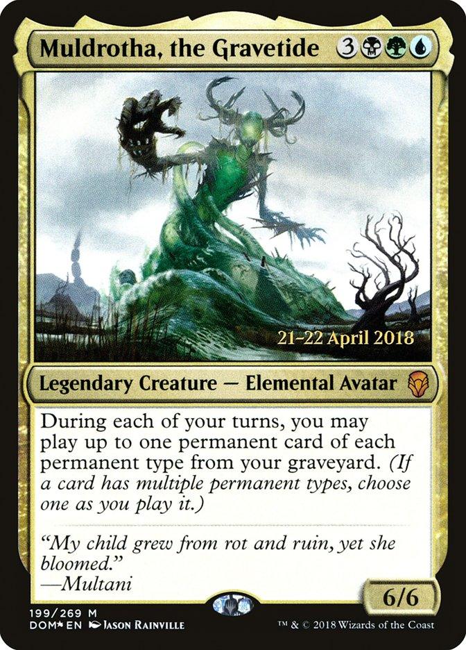 Muldrotha, the Gravetide [Dominaria Prerelease Promos] - Trinity Hobby