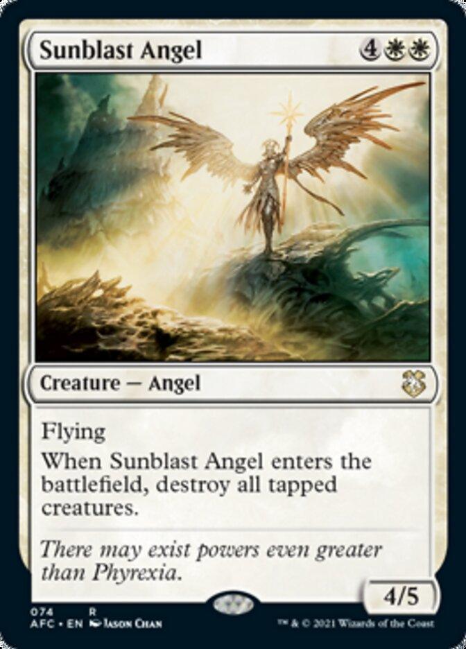 Sunblast Angel [Dungeons & Dragons: Adventures in the Forgotten Realms Commander] - Trinity Hobby