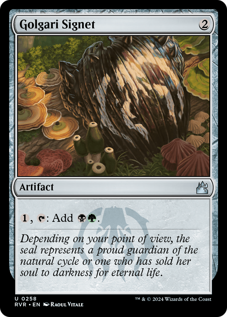 Golgari Signet [Ravnica Remastered] - Trinity Hobby