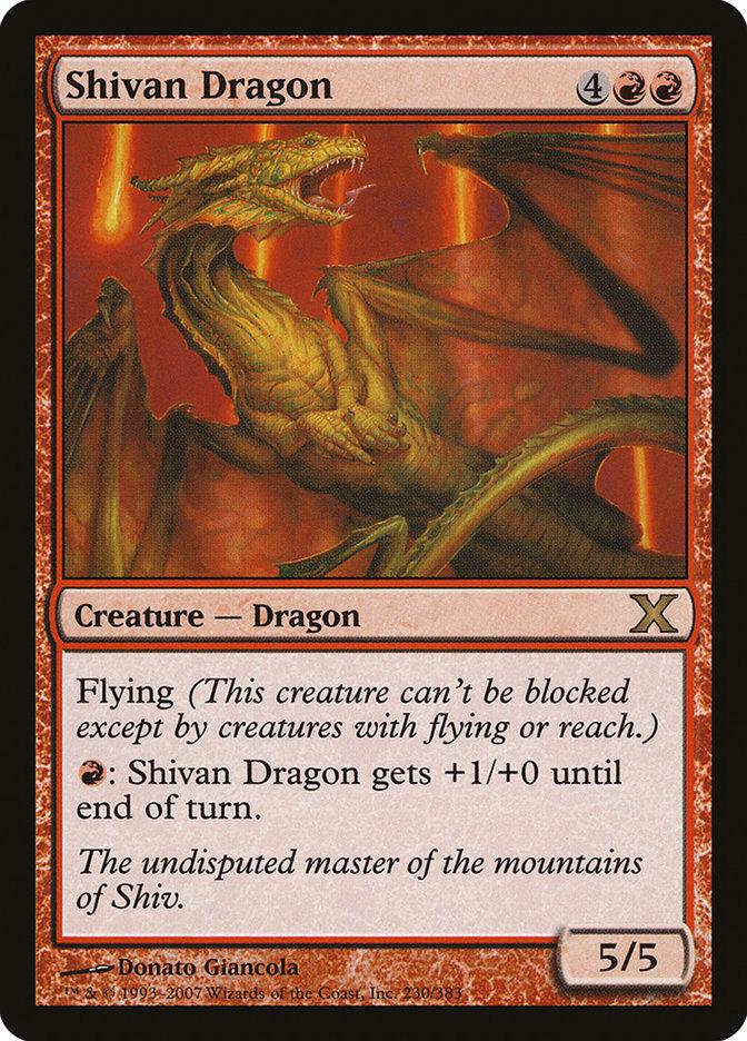 Shivan Dragon [Tenth Edition] - Trinity Hobby