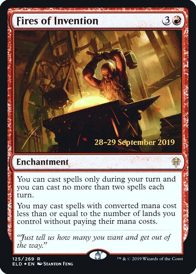 Fires of Invention [Throne of Eldraine Prerelease Promos] - Trinity Hobby