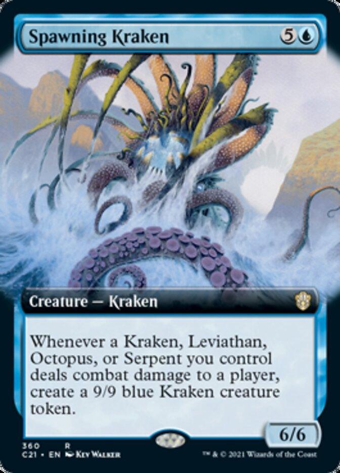 Spawning Kraken (Extended Art) [Commander 2021] - Trinity Hobby