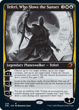 Teferi, Who Slows the Sunset [Innistrad: Double Feature] - Trinity Hobby