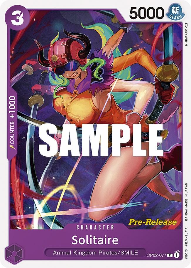 Solitaire [Paramount War Pre-Release Cards] - Trinity Hobby