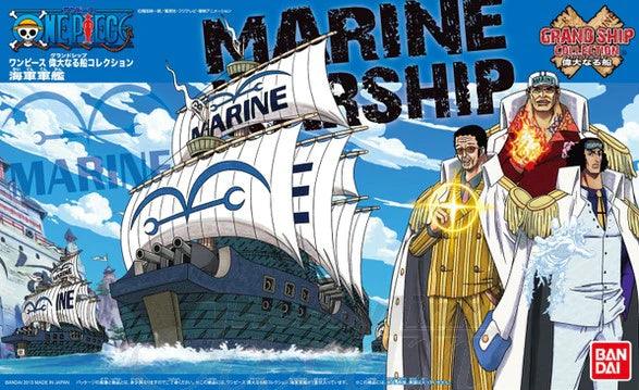 One Piece - Grand Ship Collection - Marine Ship - Trinity Hobby