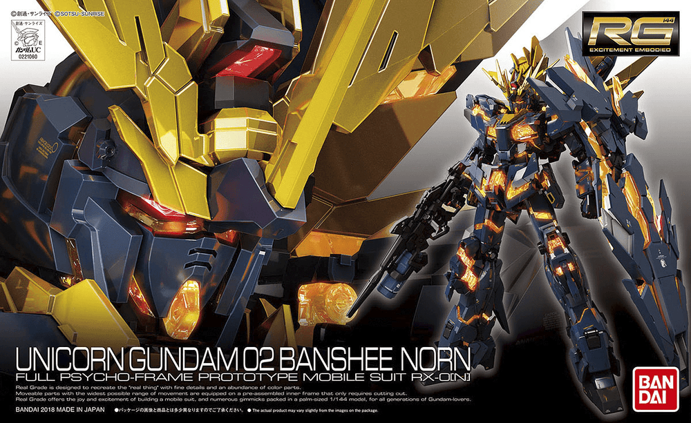 RG 1/144 Banshee Norn Gundam