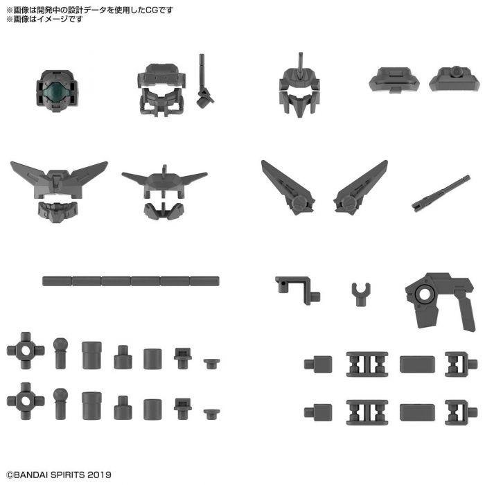 30MM 1/144 OPTION PARTS SET 6 (CUSTOMIZE HEADS A) - Trinity Hobby